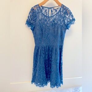Lc Lauren Conrad dress blue size 2